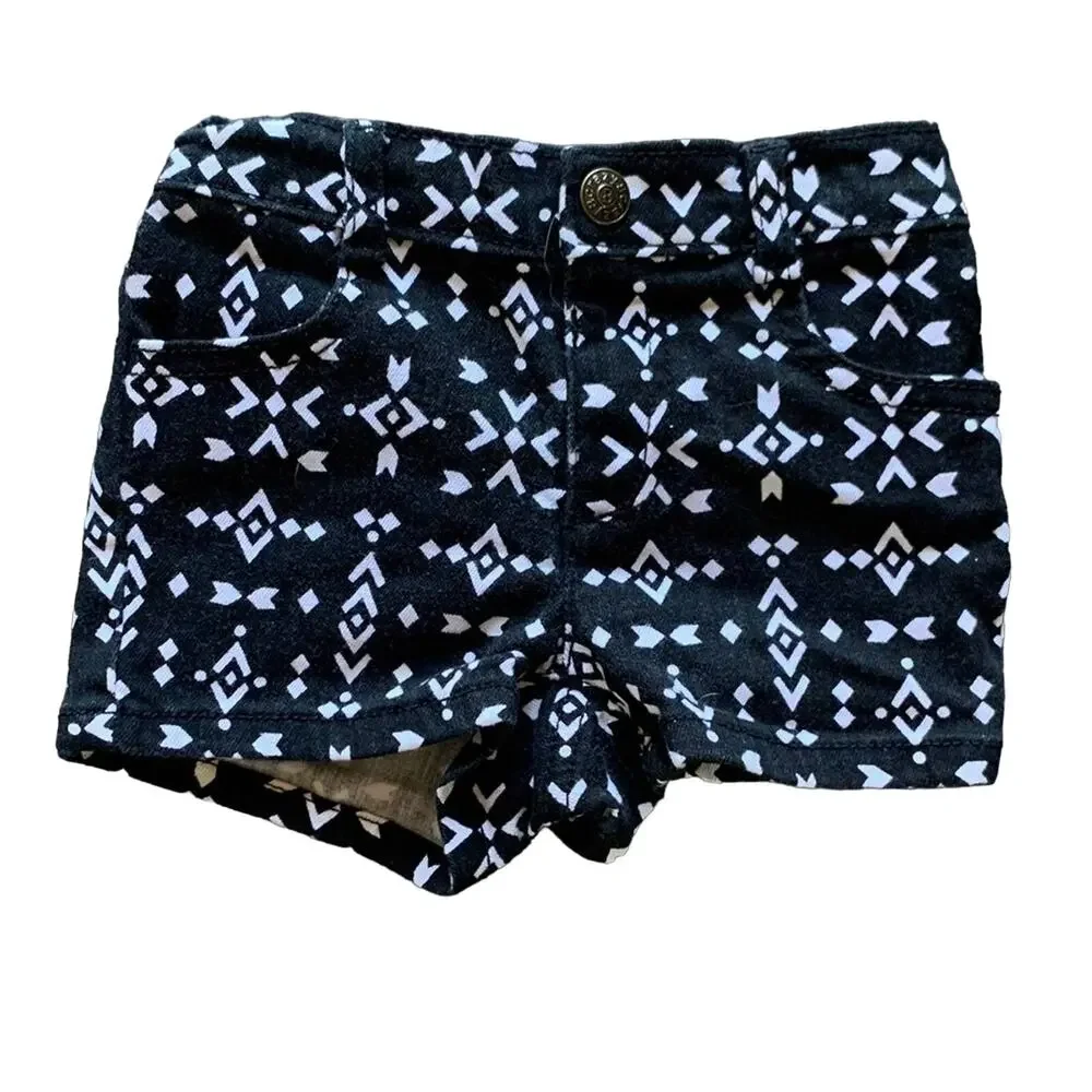 Black Crazy 8's Shorts Size 18mo